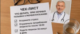 ночные позывы к мочеиспусканию
