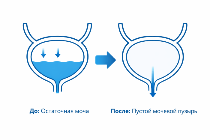 двойное опорожнение