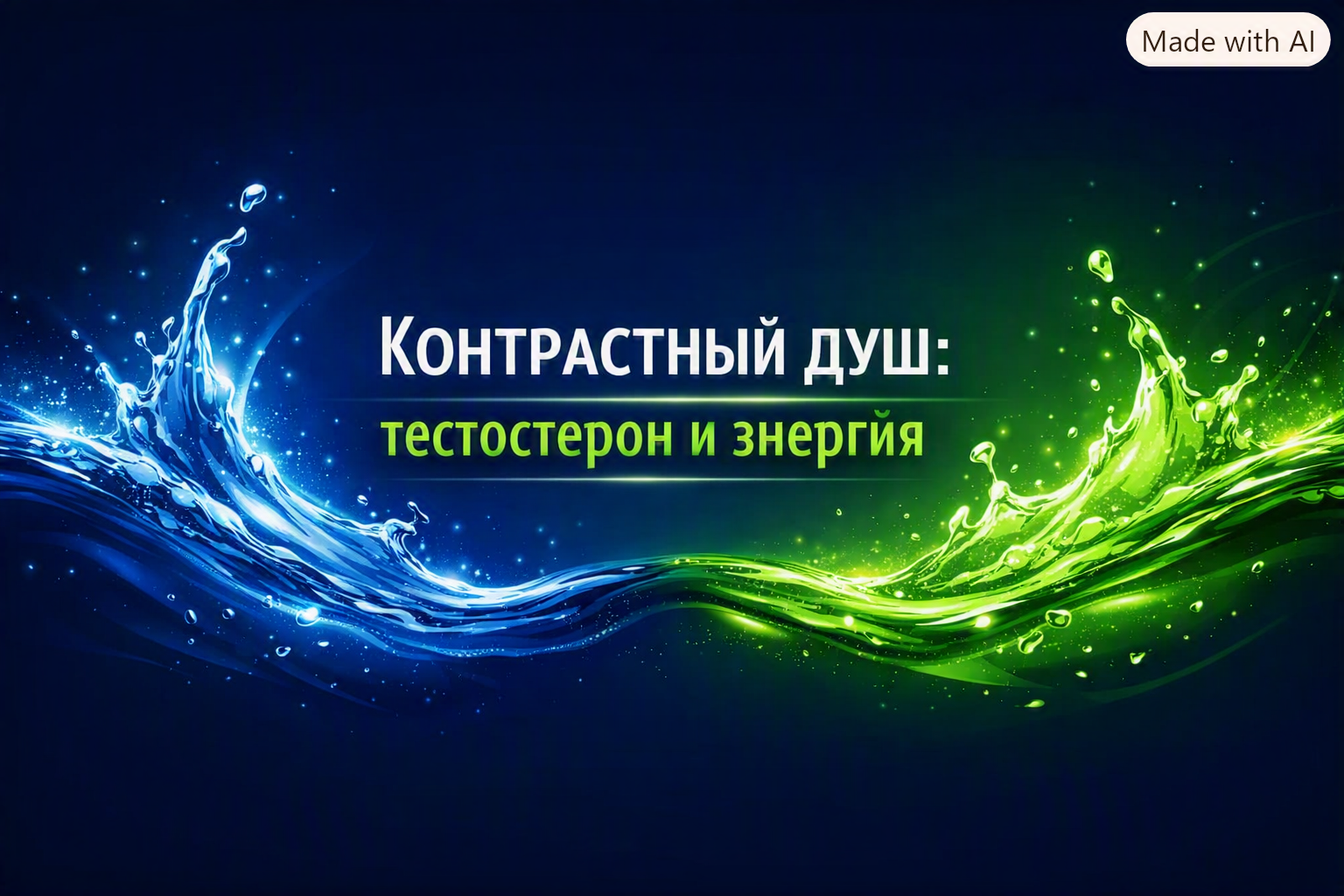 контрастный душ тестостерон