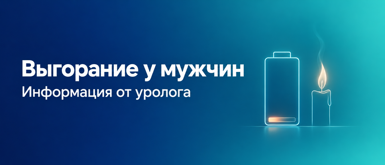 Выгорание у мужчин – информация от уролога